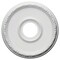 Ekena Millwork Medea Ceiling Medallion (Fits Canopies up to 5 3/8"), 16 1/2"OD x 3 7/8"ID x 1 1/2"P, Primed White CM16ME - alternate 1
